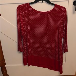 Tunic, angled at the bottom